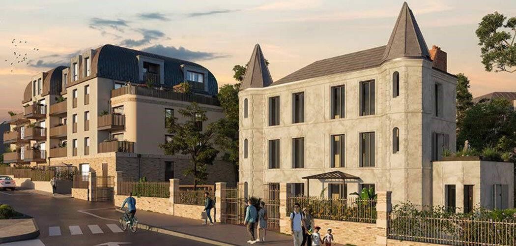 Programme immobilier neuf Îlot des Tourelles - Boissy-Saint-Léger : appartements neufs à 10 min du RER A (94470) - Référence : 13114