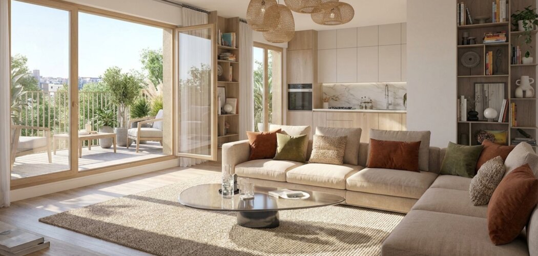 Programme immobilier neuf IRIS - Boissy-Saint-Léger proche RER A quartier de la Charmeraie (94470) - Référence : 16542