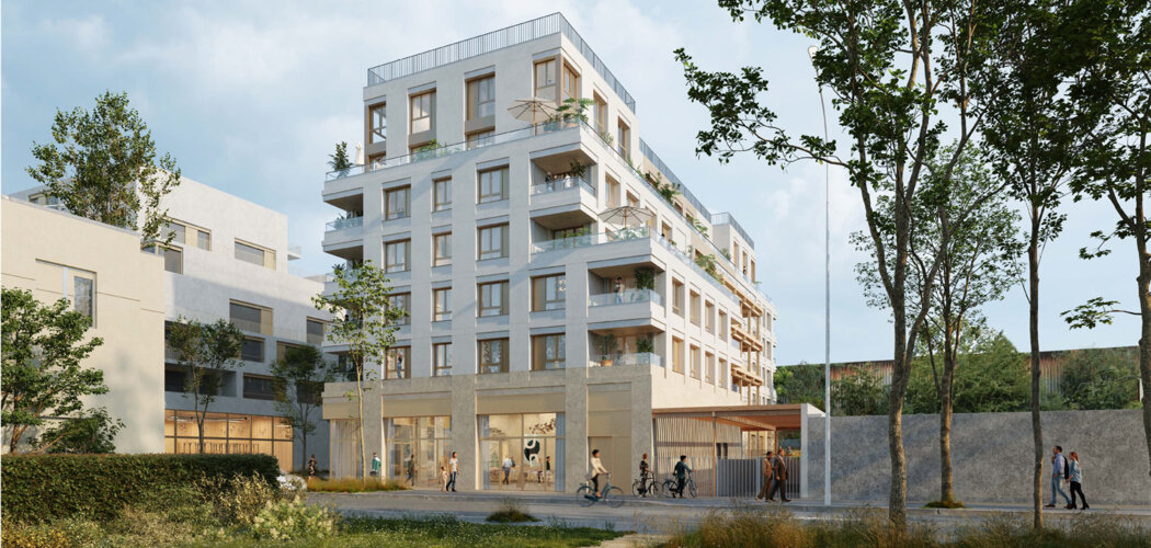 Programme immobilier neuf LES REFLETS DE L'OURCQ - Bondy connectée à 15 min du tramway T1 et de la ligne 15 (93140) - Référence : 16694