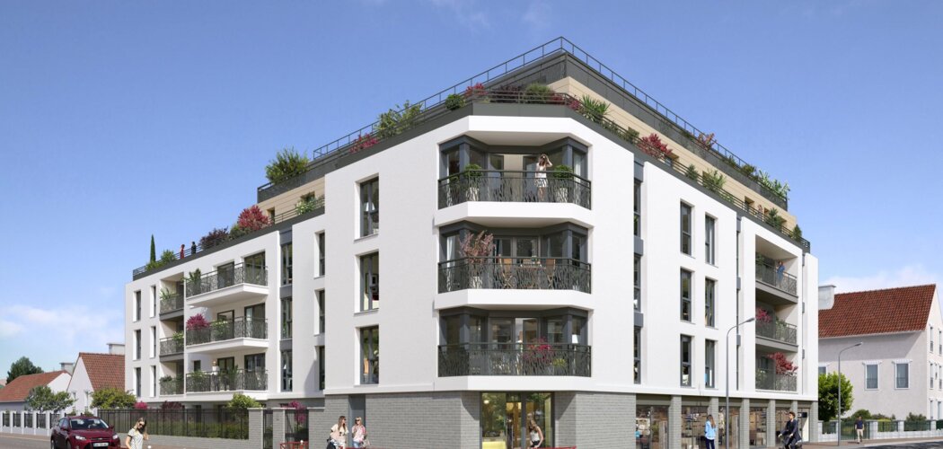 Programme immobilier neuf Le Clos de L'Orme - Bondy dans le quartier du Saule Blanc (93140) - Référence : 14179