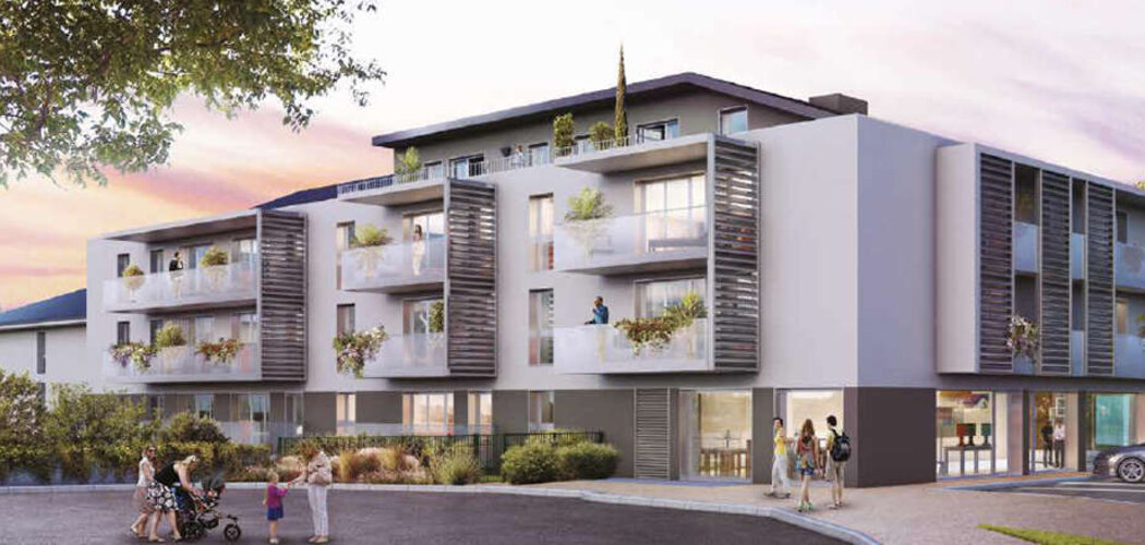 Programme immobilier neuf VILLA LEMAN - Bonne : Appartements T2–T3 avec balcons, terrasses et proximité des commerces en cœur de village (74380) - Référence : 1421