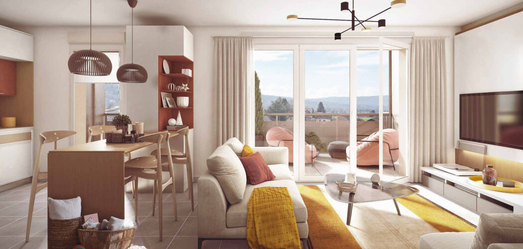 Programme immobilier neuf Central - Bons-en-Chablais  à deux pas du lac Léman (74890) - Référence : 16146