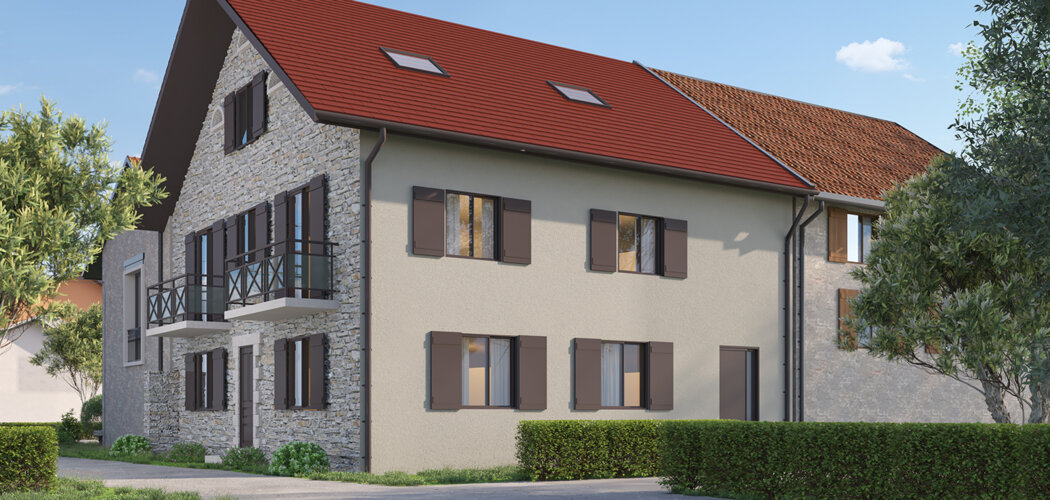 Programme immobilier neuf Impasse Pièce 17 - Bons-en-Chablais réhabilitation à proximité du centre et de la gare (74890) - Référence : 13506