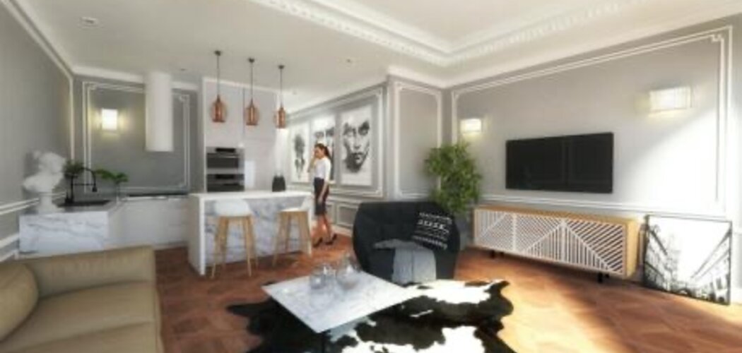 Programme immobilier neuf 89 RUE HENRI IV - Bordeaux : 5 appartements rénovés T3 à 150 m de la place de la Victoire (33000) - Référence : 14930