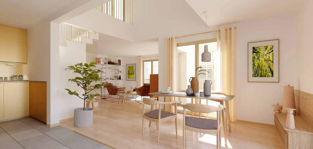 Programme immobilier neuf HEKA - Bordeaux : appartements neufs du studio au 5 pièces près du Parc Armagnac (33000) - Référence : 7381