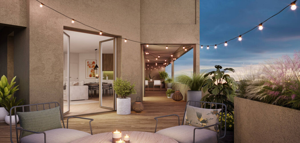 Programme immobilier neuf Estantat - BORDEAUX (33) - Bordeaux : appartements neufs du studio au T5 en quartier Bastide-Niel (33000) - Référence : 16912