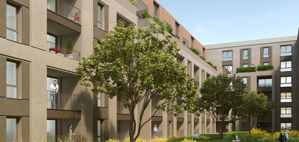 Programme immobilier neuf Brazz'Île - Bordeaux : appartements neufs T2–T4 duplex face à la Brazzaligne (33000) - Référence : 14926