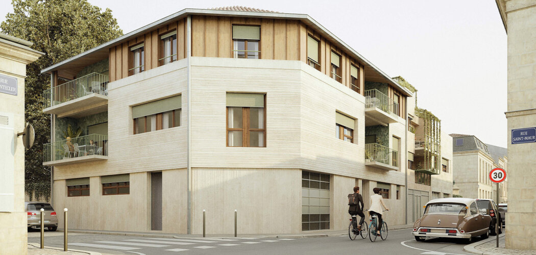 Programme immobilier neuf SAINT-MAUR - Bordeaux appartements réhabilités près rue Notre-Dame (33000) - Référence : 18344