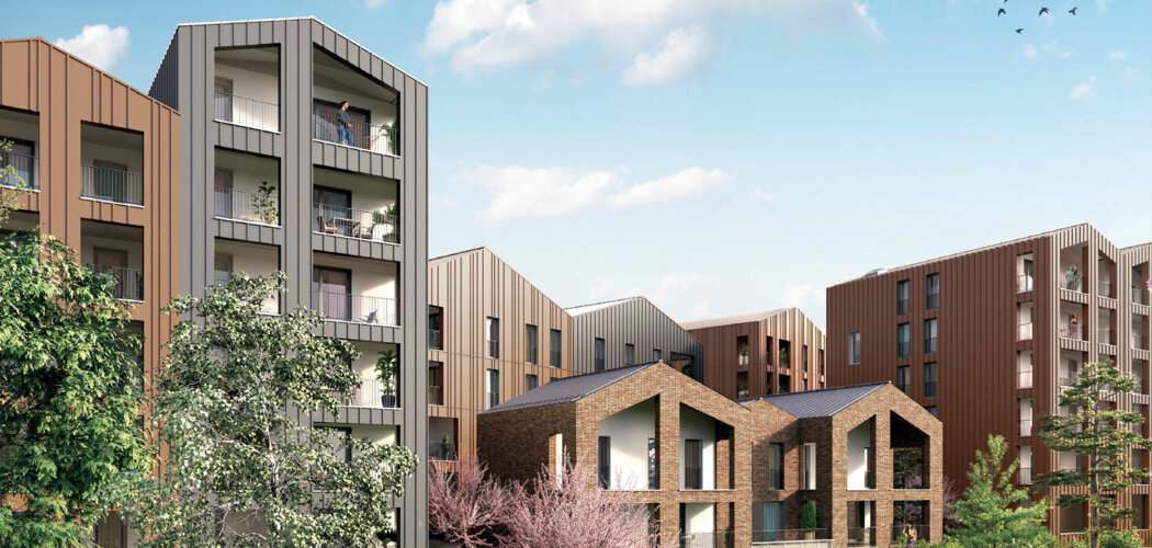 Programme immobilier neuf NOVEO - Bordeaux : Appartements studio–T4 avec loggias, cuisines équipées et îlot paysager au cœur du quartier Bassins à flot (33000) - Référence : 14284