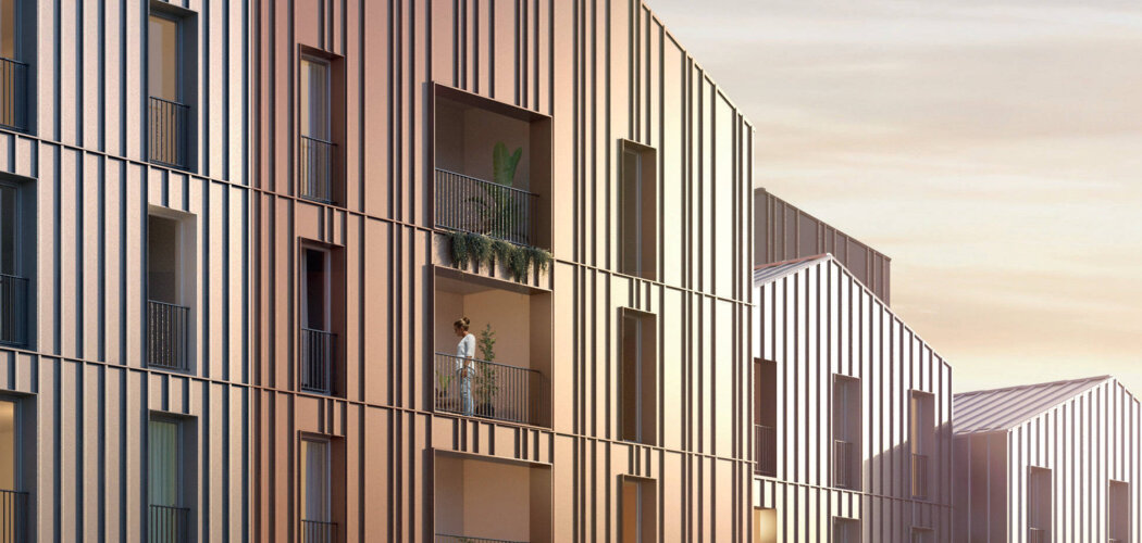 Programme immobilier neuf NOVEO - Bordeaux : Appartements studio–T4 avec loggias, cuisines équipées et îlot paysager au cœur du quartier Bassins à flot (33000) - Référence : 14284