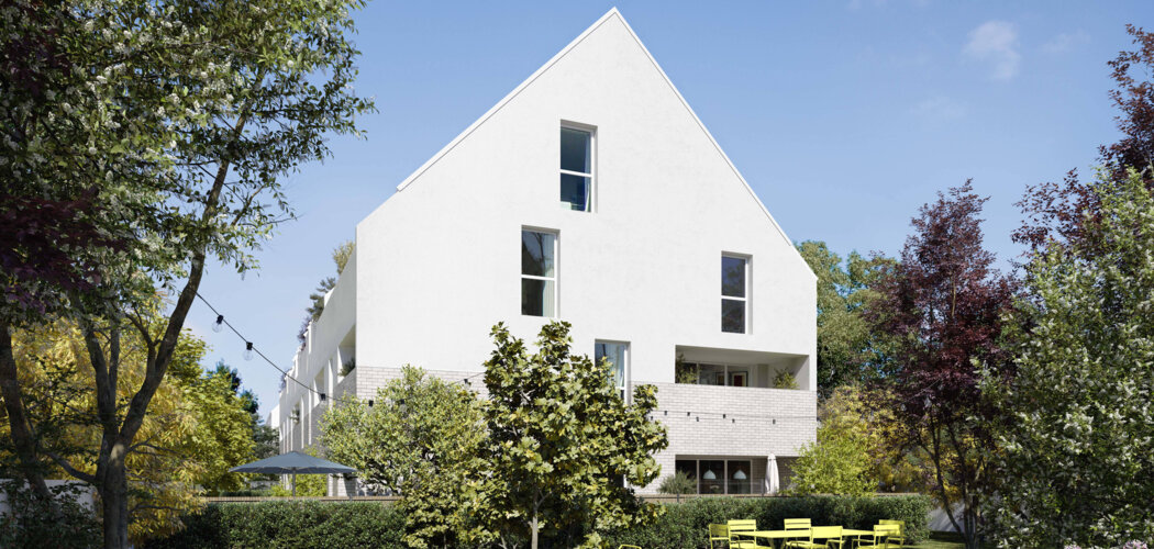 Programme immobilier neuf ICONE Cauderan - Bordeaux : Appartements studio–T5 avec balcons, jardins privatifs et proximité commerces (33000) - Référence : 6718