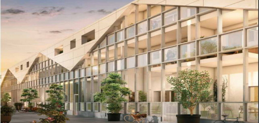 Programme immobilier neuf Home - Bordeaux : Appartements studio–T5 avec terrasses, lofts et jardin commun dans le quartier Caserne Niel (33000) - Référence : 14192