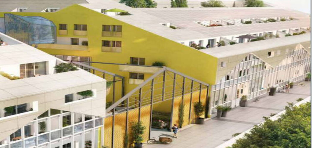 Programme immobilier neuf Home - Bordeaux : Appartements studio–T5 avec terrasses, lofts et jardin commun dans le quartier Caserne Niel (33000) - Référence : 14192