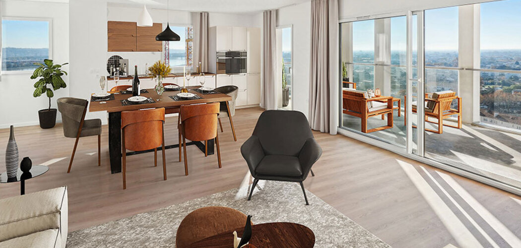 Programme immobilier neuf QUAI NEUF-ADELAIDE - Bordeaux : Appartements studio–T5 avec vues Garonne, toits végétalisés et parking sécurisé dans le Jardin de l'Ars (33000) - Référence : 14264