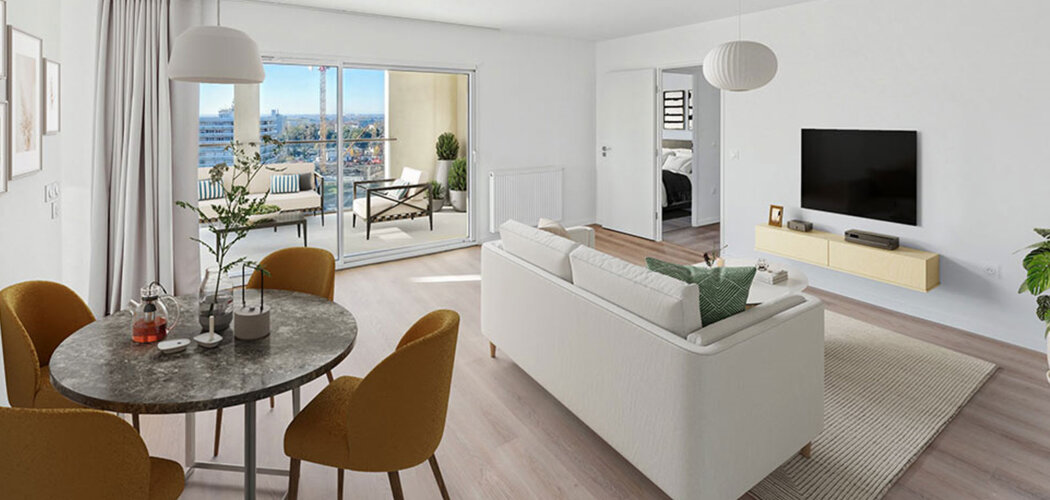 Programme immobilier neuf QUAI NEUF-ADELAIDE - Bordeaux : Appartements studio–T5 avec vues Garonne, toits végétalisés et parking sécurisé dans le Jardin de l'Ars (33000) - Référence : 14264