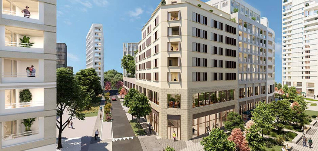 Programme immobilier neuf QUAI NEUF - OTAGO & CALLAO - Bordeaux : Appartements studio–T6 avec terrasses, volets électriques et parking au pied du pont Simone Veil (33000) - Référence : 14263