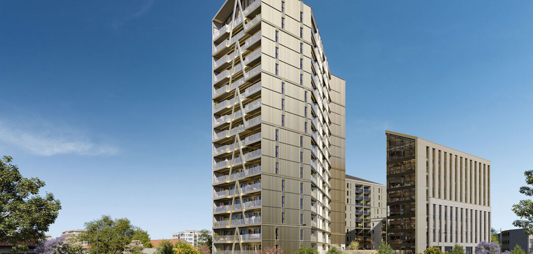 Programme immobilier neuf Silva - Bordeaux : Appartements T2–T5 avec loggias et stationnement dans le quartier Euratlantique (33000) - Référence : 14193