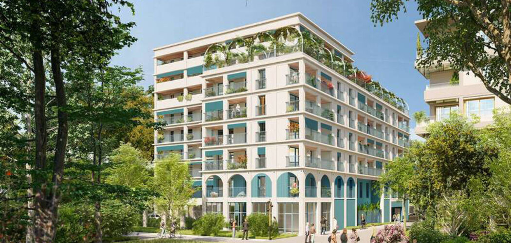 Programme immobilier neuf Les Arcades de l'Althéa - Bordeaux : Appartements T2–T5 avec rooftop, jardins suspendus et proximité Pont Simone Veil (33000) - Référence : 14491