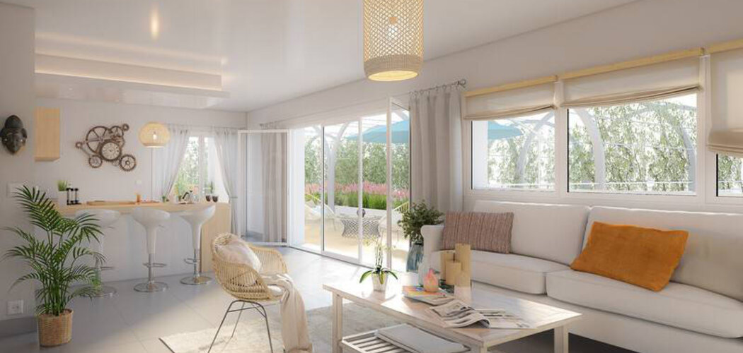Programme immobilier neuf Les Arcades de l'Althéa - Bordeaux : Appartements T2–T5 avec rooftop, jardins suspendus et proximité Pont Simone Veil (33000) - Référence : 14491