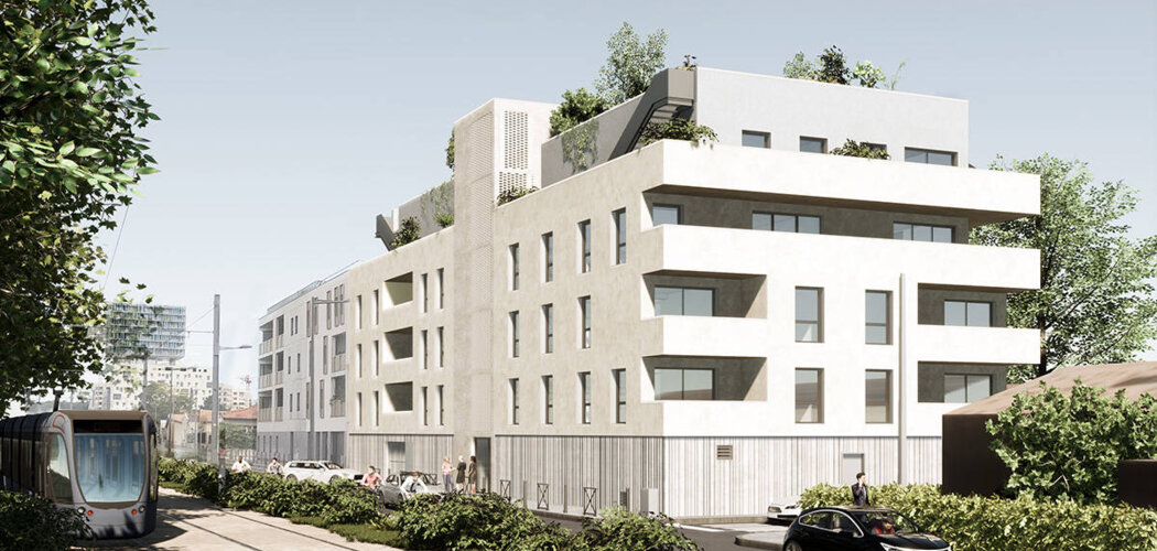 Programme immobilier neuf LES TERRASSES DE VICTORIA - Bordeaux : Appartements T2–T5 avec rooftop, terrasses végétalisées et proximité tram dans Euratlantique (33000) - Référence : 6762