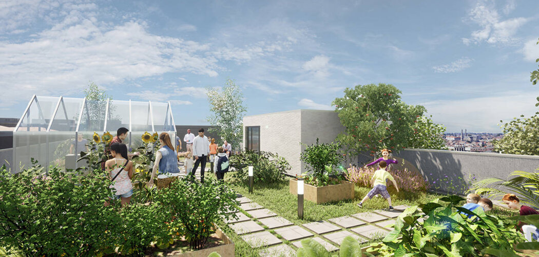 Programme immobilier neuf LES TERRASSES DE VICTORIA - Bordeaux : Appartements T2–T5 avec rooftop, terrasses végétalisées et proximité tram dans Euratlantique (33000) - Référence : 6762