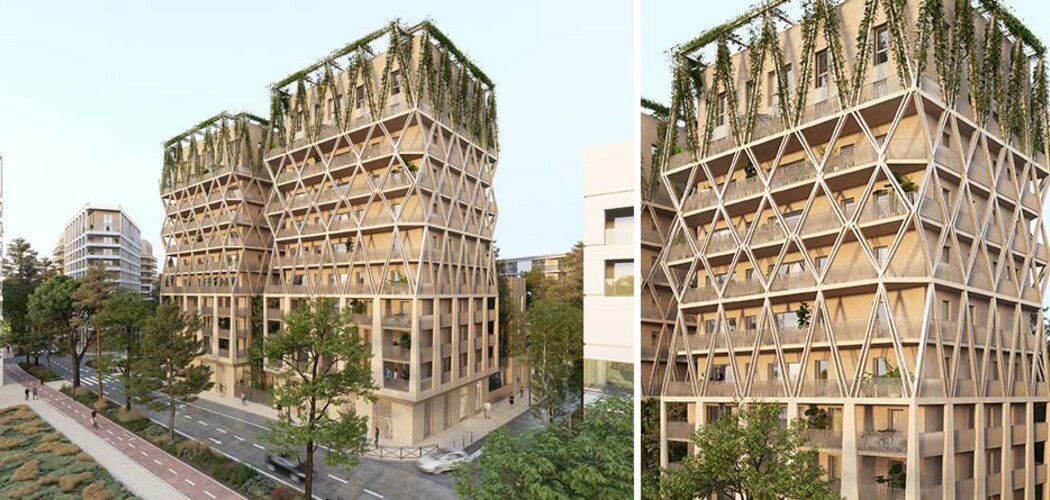 Programme immobilier neuf IKSSO - Bordeaux : Appartements T2–T5 avec terrasses végétalisées, parking et agencements traversants au cœur du Quartier Armagnac (33000) - Référence : 14268