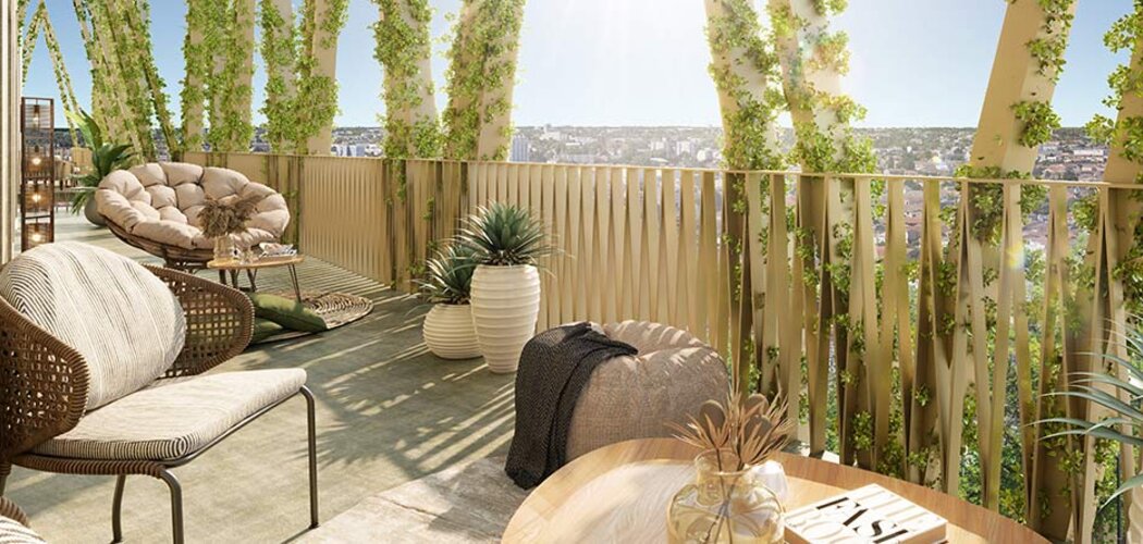 Programme immobilier neuf IKSSO - Bordeaux : Appartements T2–T5 avec terrasses végétalisées, parking et agencements traversants au cœur du Quartier Armagnac (33000) - Référence : 14268