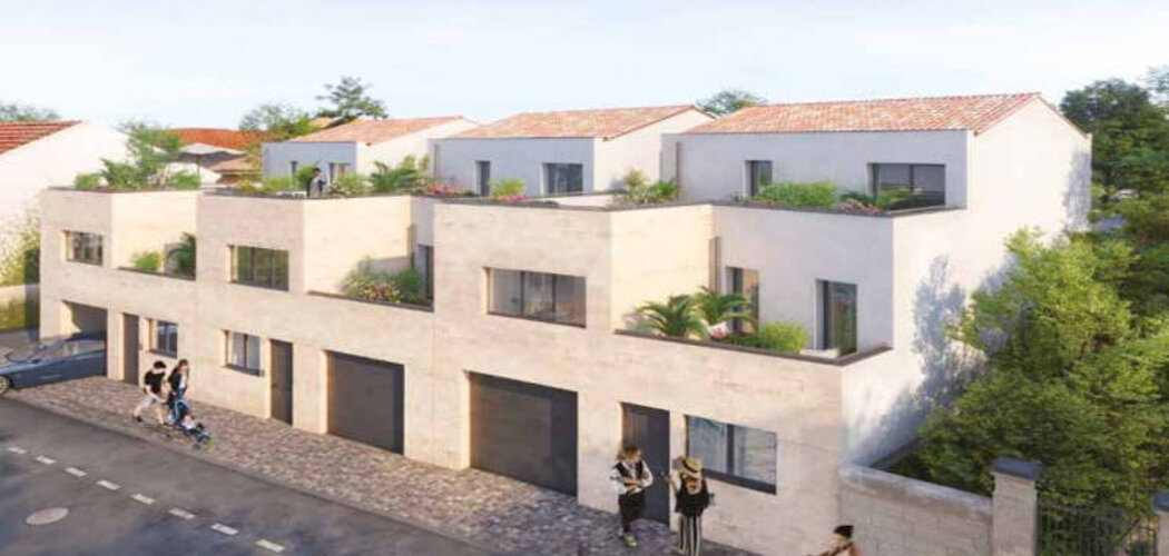 Programme immobilier neuf VILLA MAURICE réhabilitation - Bordeaux : Appartements T3–T4 avec domotique, balcons et jardins au cœur du quartier Croix Blanche (33000) - Référence : 16917