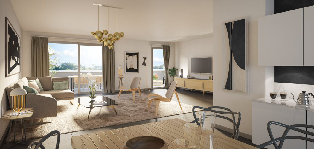 Programme immobilier neuf Ora - Bordeaux Caudéran : appartements neufs écoresponsables dans un écrin de verdure (33000) - Référence : 14832