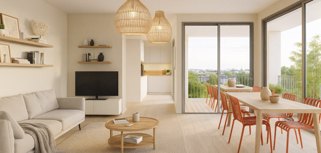 Programme immobilier neuf SKYLINE - Bordeaux Caudéran proche de l’église Saint-Amand (33000) - Référence : 14947