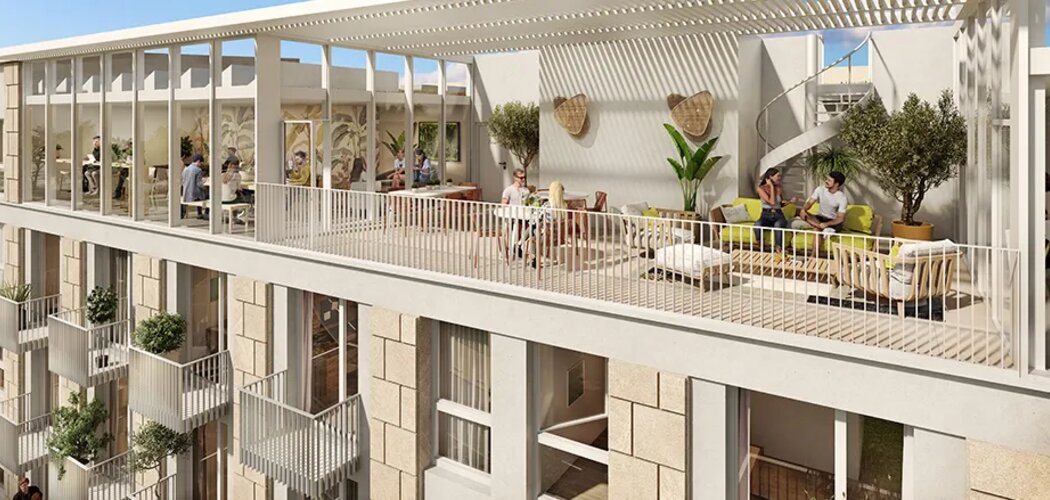 Programme immobilier neuf CAP AVENIR BORDEAUX (VA) - Bordeaux LMNP résidence étudiante au coeur de l’ écoquartier Ginko (33000) - Référence : 9206