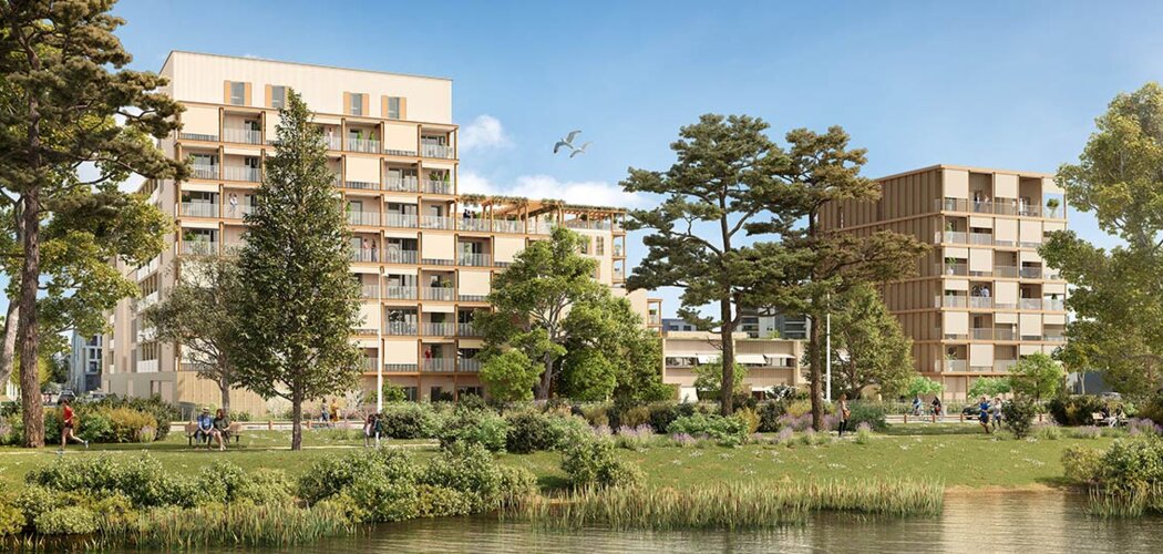 Programme immobilier neuf 30e Avenue - Bordeaux : maisons et appartements neufs du studio au 5 pièces proche lac et tramway (33000) - Référence : 14920