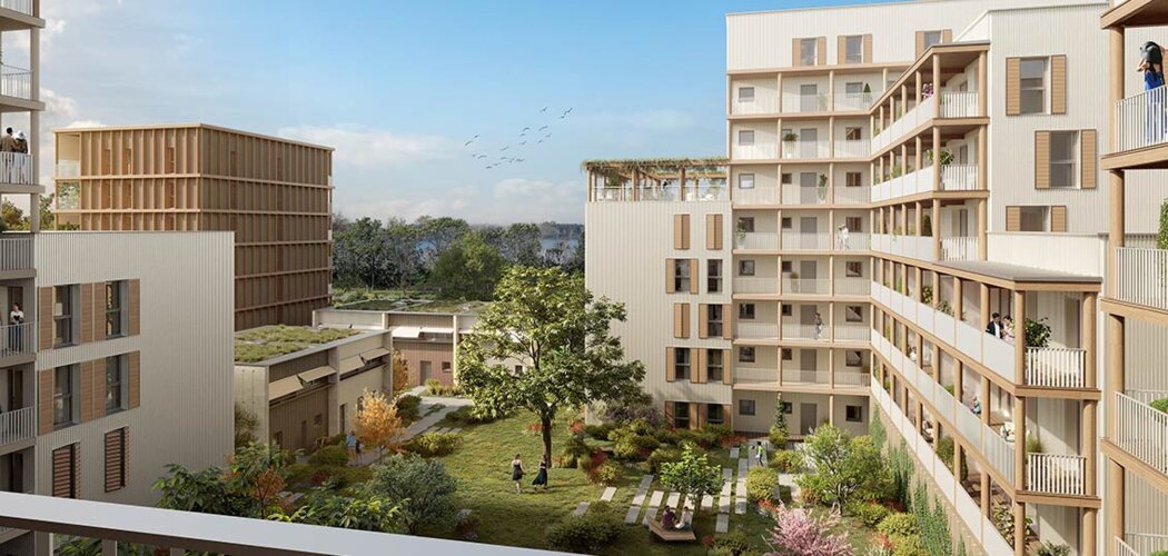 Programme immobilier neuf 30e Avenue - Bordeaux : maisons et appartements neufs du studio au 5 pièces proche lac et tramway (33000) - Référence : 14920