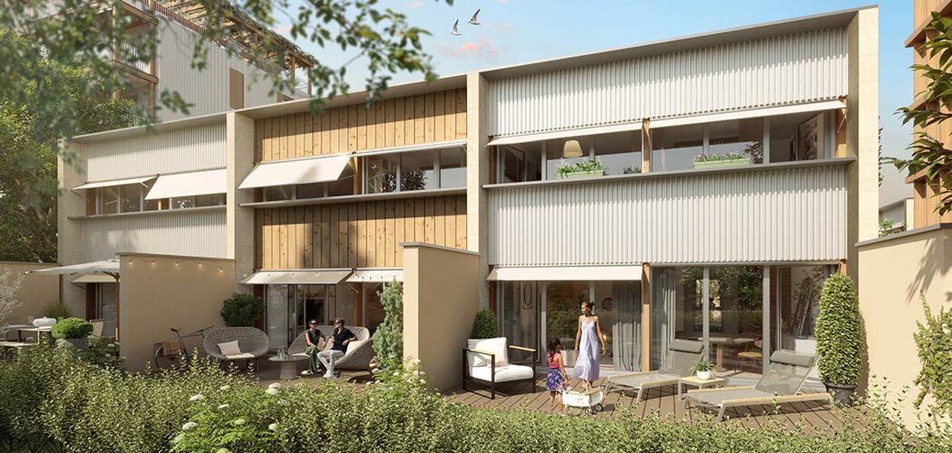 Programme immobilier neuf 30e Avenue - Bordeaux : maisons et appartements neufs du studio au 5 pièces proche lac et tramway (33000) - Référence : 14920