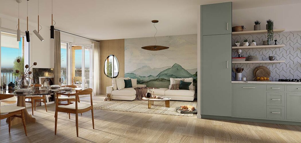 Programme immobilier neuf 30e Avenue - Bordeaux : maisons et appartements neufs du studio au 5 pièces proche lac et tramway (33000) - Référence : 14920