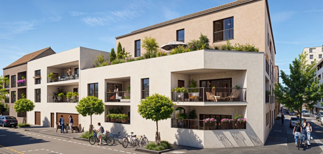 Programme immobilier neuf Bord'O Chartrons - Bordeaux proche des quartiers Les Chartrons et Les Bassins à flot (33000) - Référence : 14939