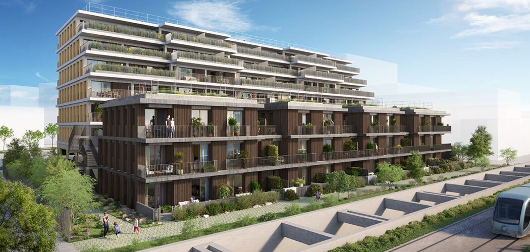 Programme immobilier neuf GREEN WAY - Bordeaux quartier Armagnac-Sud, à deux pas de la gare Saint-Jean (33000) - Référence : 16115