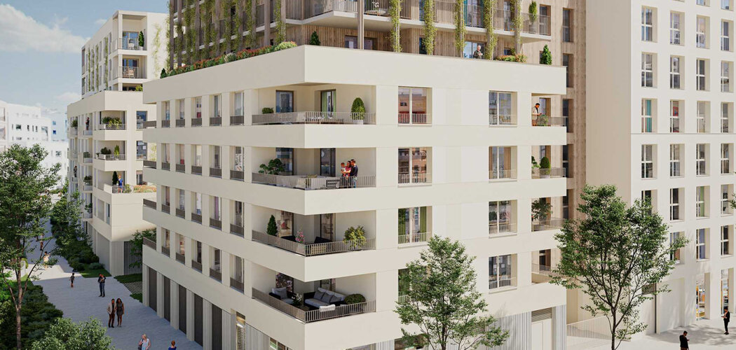 Programme immobilier neuf Bordo Tempo - Bordeaux quartier Deschamps Belvédère au cœur de la ville (33000) - Référence : 16757