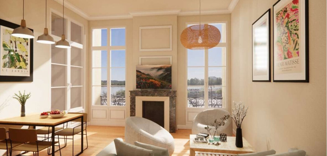 Programme immobilier neuf 14 Quai de la Monnaie - Bordeaux, réhabilitation à deux pas du tram Saint-Michel (33000) - Référence : 13433