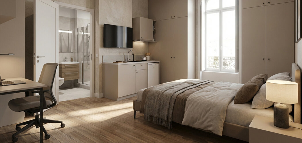 Programme immobilier neuf RUE DE TIVOLI - Bordeaux réhabilitation charme ancien à 6 min Tram D (33000) - Référence : 14044