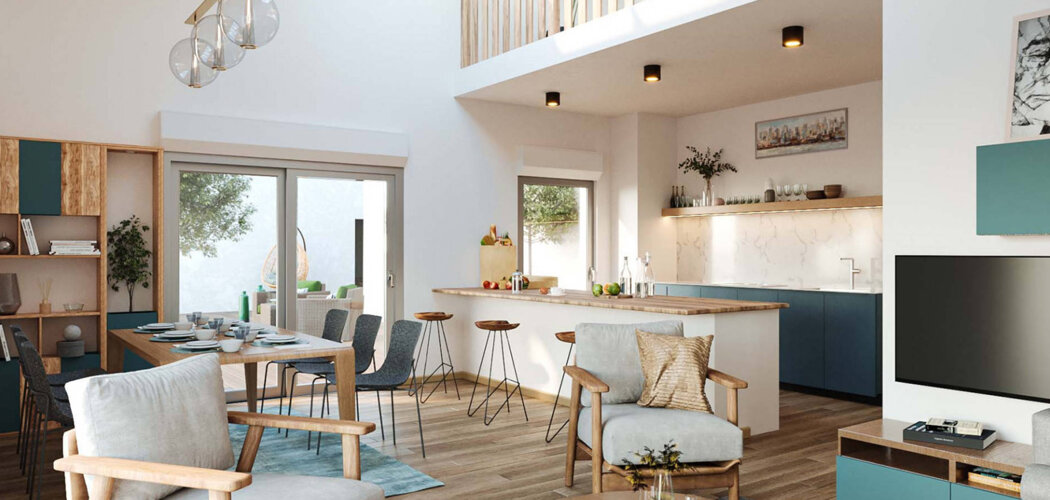 Programme immobilier neuf HABITER EST UNE ECHAPPEE BELLE - Bordeaux résidence contemporaine dans le quartier Brazza (33000) - Référence : 18106