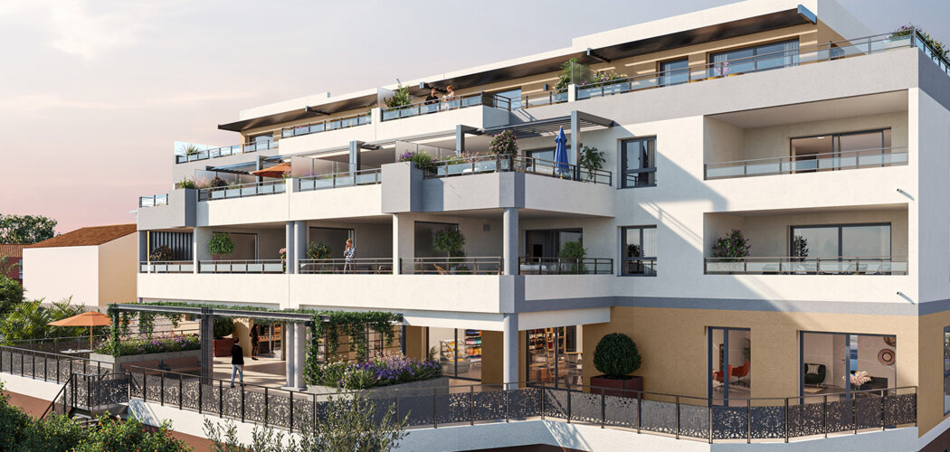 Programme immobilier neuf 58 LEVANT - Bormes-les-Mimosas résidence intimiste proche plages et Le Lavandou (83230) - Référence : 17723