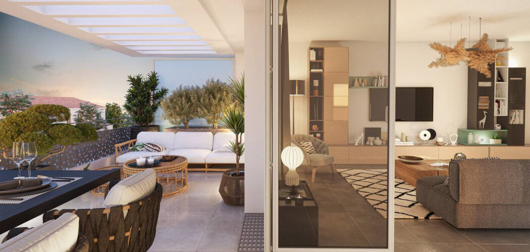 Programme immobilier neuf Le Domaine des Pins - Bormes-les-Mimosas secteur des pins à proximité de la plage (83230) - Référence : 16418