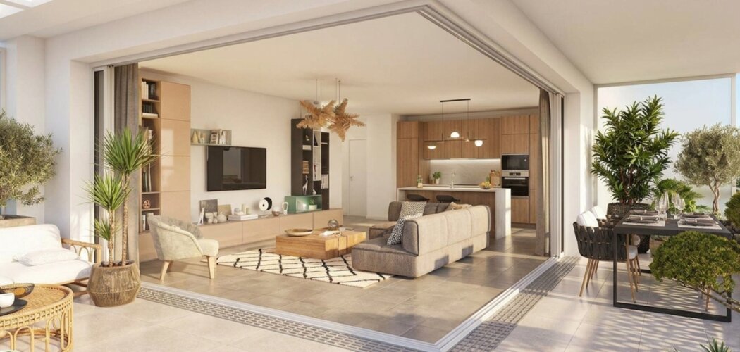 Programme immobilier neuf Le Domaine des Pins - Bormes-les-Mimosas secteur des pins à proximité de la plage (83230) - Référence : 16418
