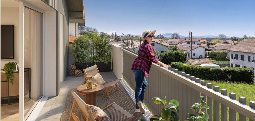 Programme immobilier neuf LES HAUTS DE BOUCAU - Boucau secteur Haut-Boucau à 15 min à vélo de la plage (64340) - Référence : 12459