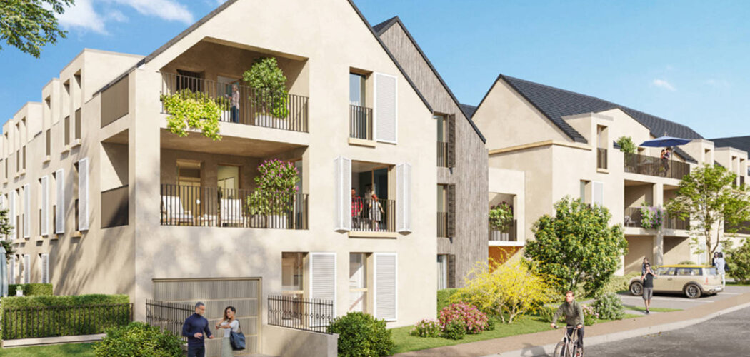 Programme immobilier neuf L'Ecrin - Bouchemaine : appartements neufs du 2 au 5 pièces proche des bords de Maine (49080) - Référence : 15396