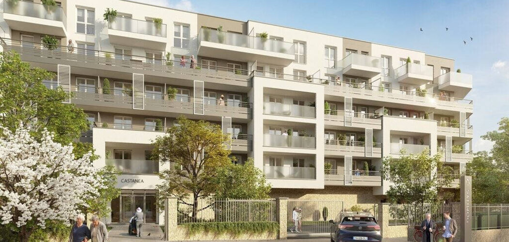Programme immobilier neuf CASTANEA - Bouffémont : appartements neufs du studio au 3 pièces face à la forêt de Montmorency (95570) - Référence : 15579