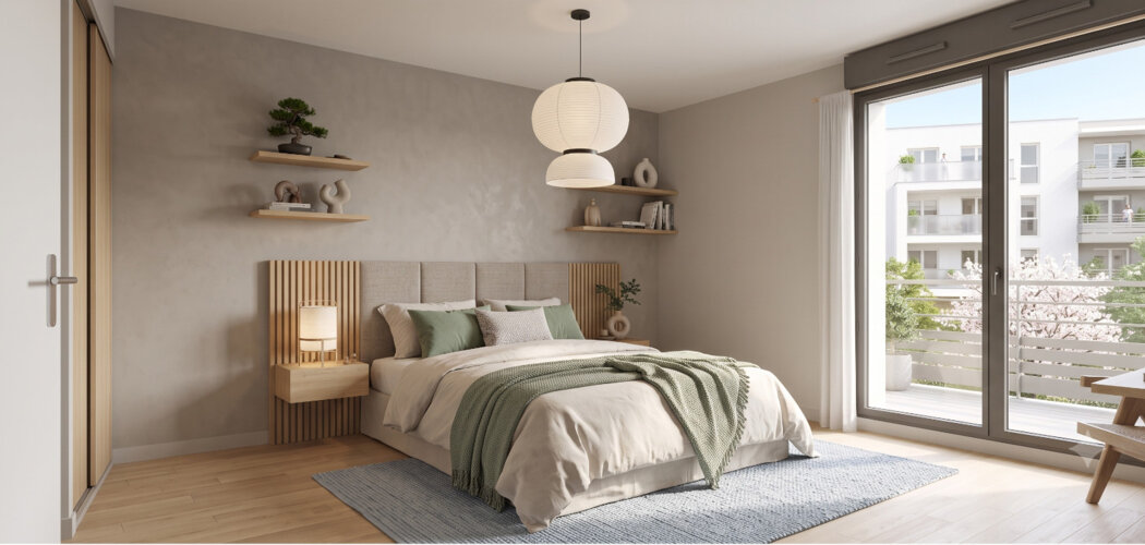 Programme immobilier neuf CASTANEA - Bouffémont : appartements neufs du studio au 3 pièces face à la forêt de Montmorency (95570) - Référence : 15579
