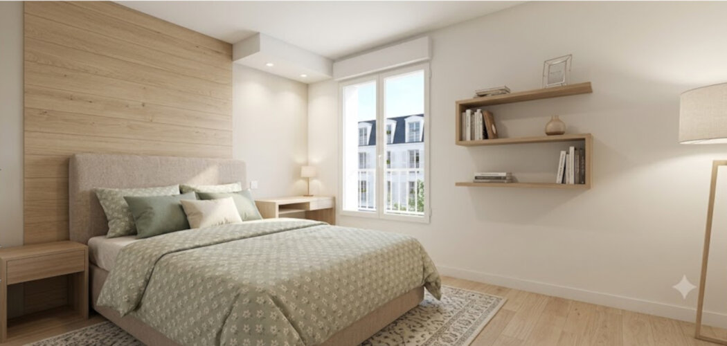 Programme immobilier neuf L'Îlot Camélias - Bougival : Appartements studio–T5 avec jardins privatifs, parking sécurisé et abri vélo en plein cœur de ville (78380) - Référence : 14430