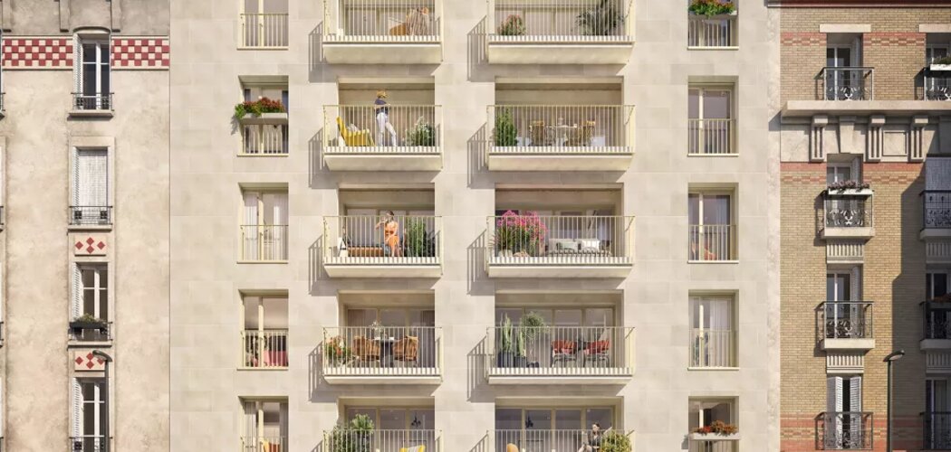 Programme immobilier neuf 7 RIEUX - Boulogne-Billancourt : 37 appartements neufs proches du métro Marcel Sembat (92100) - Référence : 16989